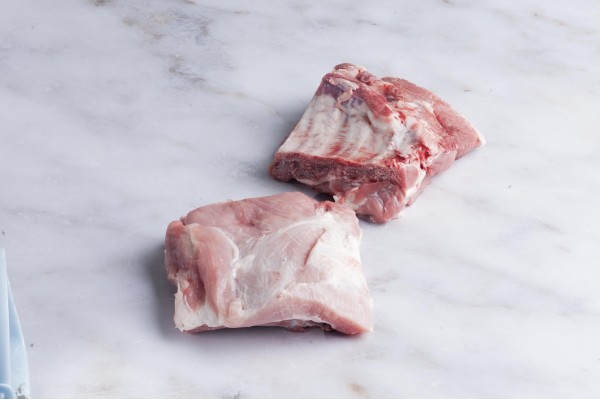 Schouderrib met vlees